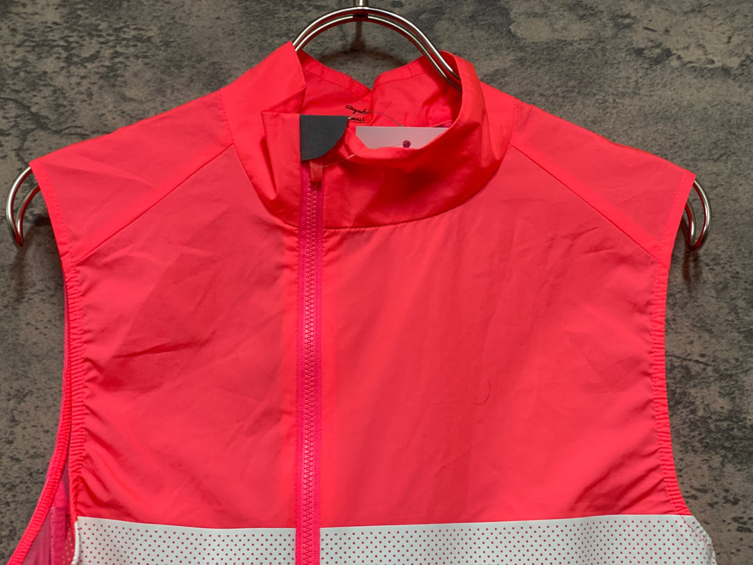 KH916 ラファ Rapha BREVET GILET WITH POCKETS ジレ サイクルベスト ピンク S