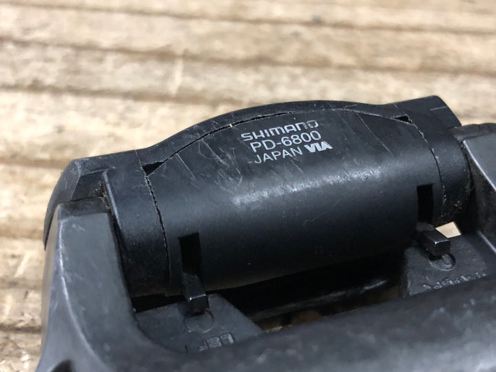 JU018 シマノ SHIMANO アルテグラ ULTEGRA PD-6800 ビンディングペダル SPD-SL