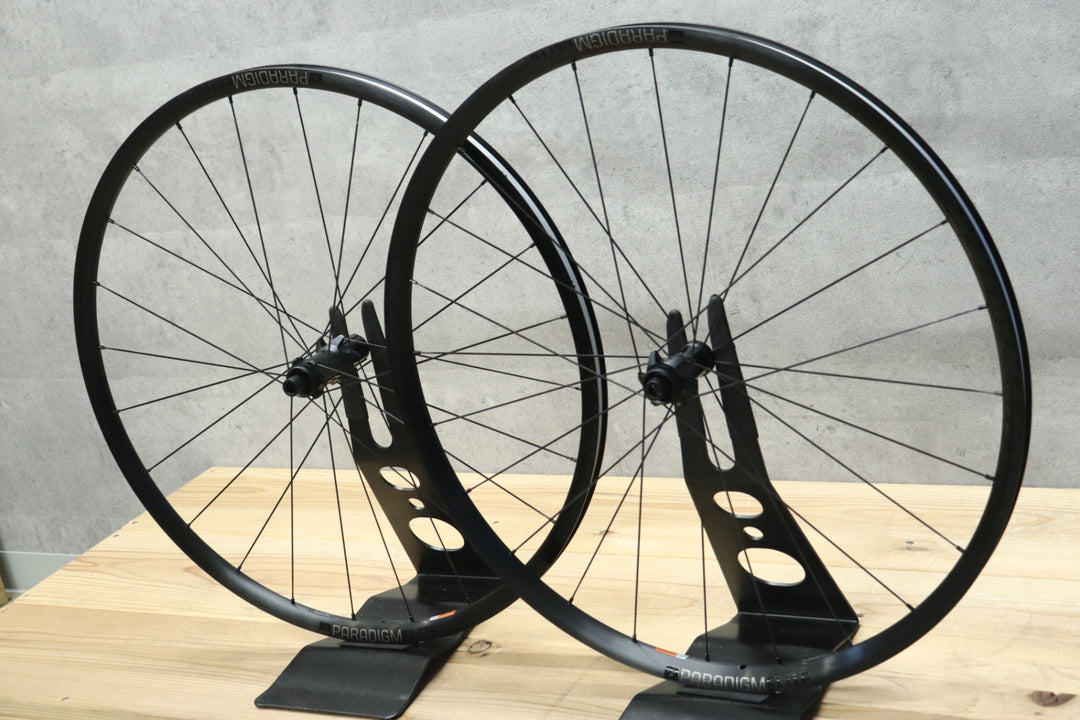 ボントレガー BONTRAGER パラダイムエリート PARADIGM ELITE TLR DISC アルミ チューブレスレディ ホイールセット シマノ11/12S 【さいたま浦和店】