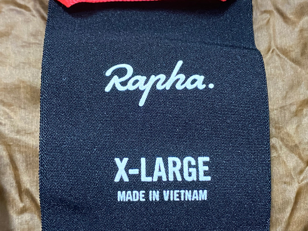 JY631 ラファ Rapha BREVET INSULATED GILET ジレ サイクルベスト 茶 XL