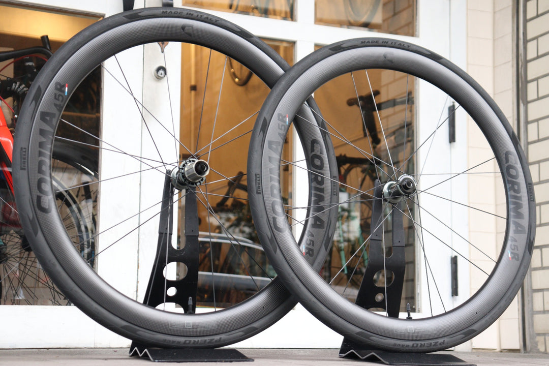 コリマ CORIMA 45R DISC カーボン チューブレスレディ ホイールセット シマノ11/12S 【横浜店】
