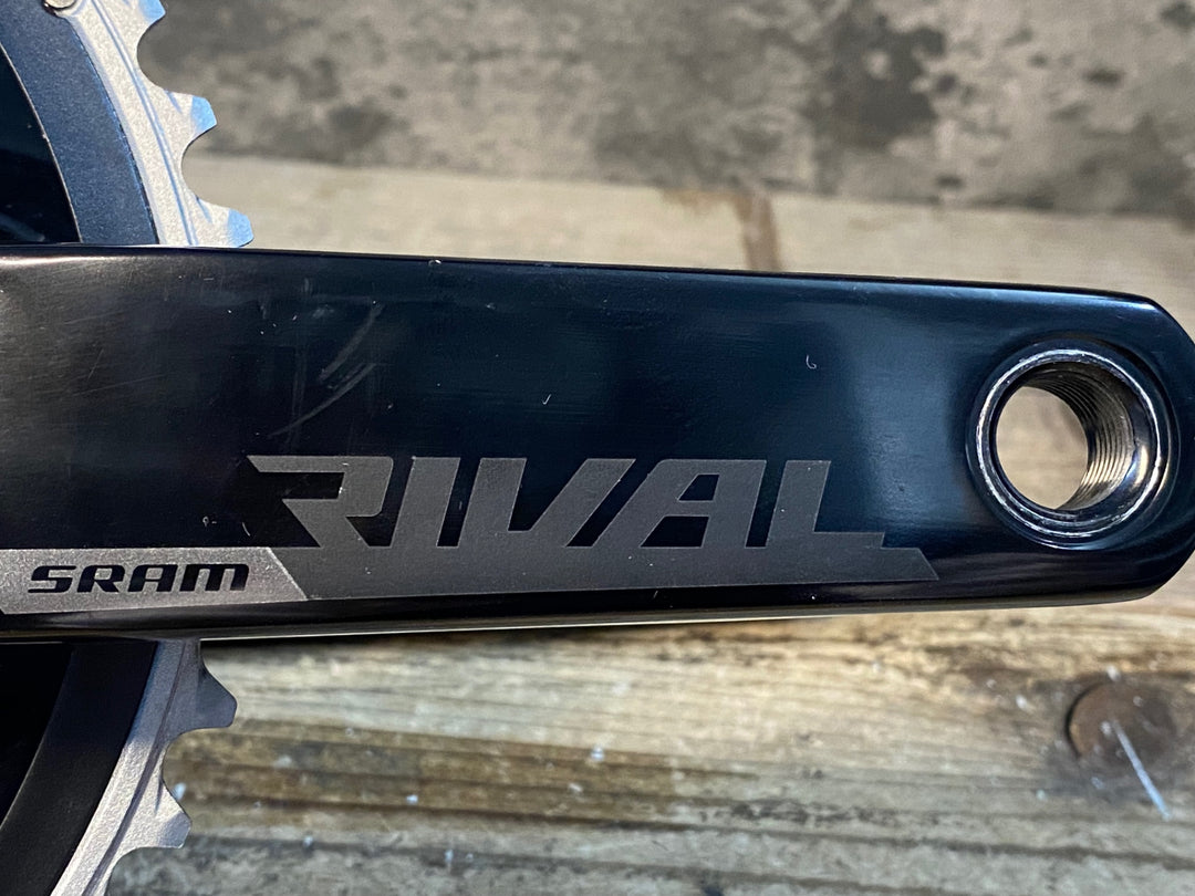 JU956 スラム SRAM ライバル RIVAL 12s axs Power Meter パワーメーター クランクセット 48/35T 175mm DUB 接続確認済