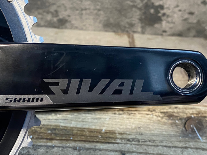 JU956 スラム SRAM ライバル RIVAL 12s axs Power Meter パワーメーター クランクセット 48/35T 175mm DUB 接続確認済