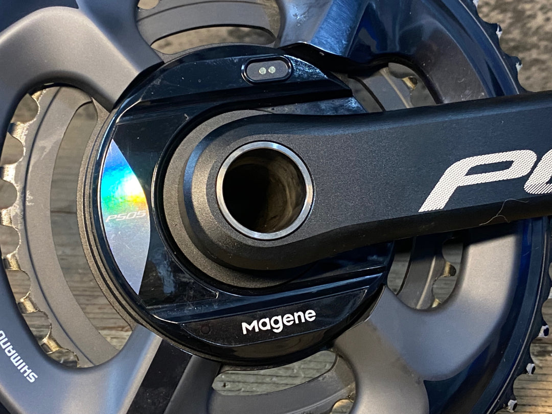 JQ115 マージーン MAGENE PES P505 クランク パワーメーター 165mm 接続確認済 チェーンリング SHIMANO FC-R8000 50/34T
