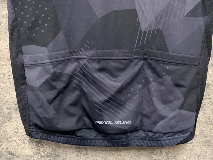 KJ974 パールイズミ PEARL iZUMi 半袖 サイクルジャージ 黒 M