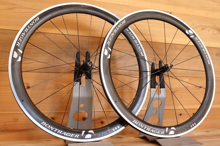 ボントレガー BONTRAGER オーラ AURA 5 アルミ・カーボン クリンチャー ホイールセット シマノ12/11S 【千葉店】