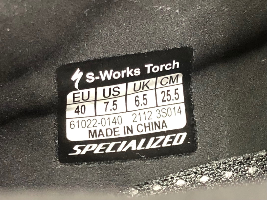 IM637 スペシャライズド SPECIALIZED S-WORKS TORCH RD ビンディングシューズ SPD-SL BLK 40