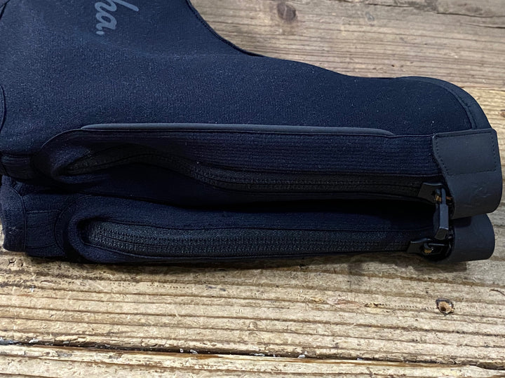 JZ548 ラファ Rapha NEVER RIDE WITHOUT OVERSHOES シューズウォーマー 黒 M