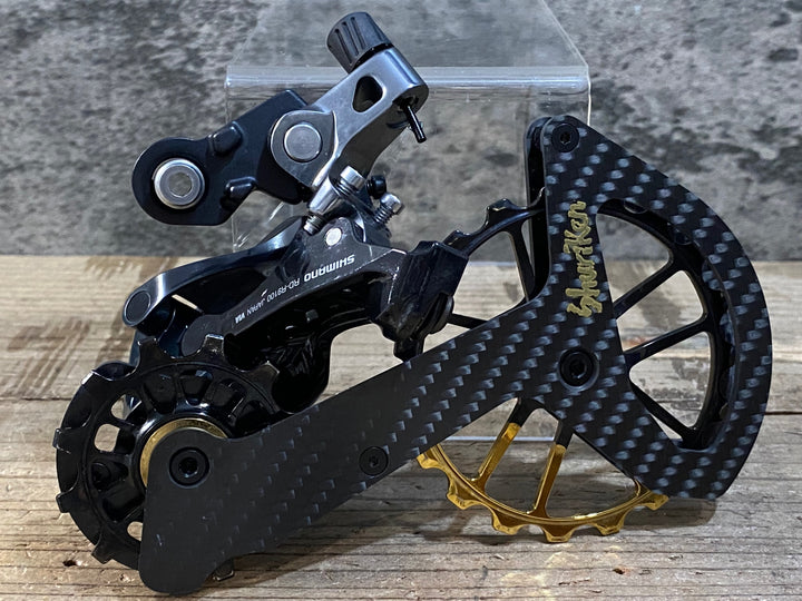 KB284 シマノ SHIMANO デュラエース DURA-ACE RD-R9100 リアディレイラー 11S TOKEN Shuriken 12/19T