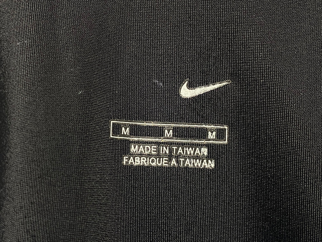 KF852 ナイキ Nike ビブタイツ 黒 M 裏起毛 パッド無し