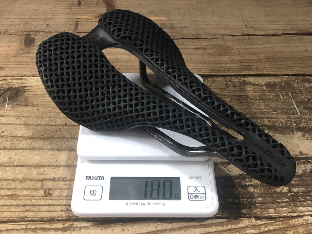 JU149 セライタリア Selle Italia SLR BOOST 3D KIT CARBONIO SUPERFLOW サドル カーボンレール ※一部繊維切れ 接着ハゲ ジャンク