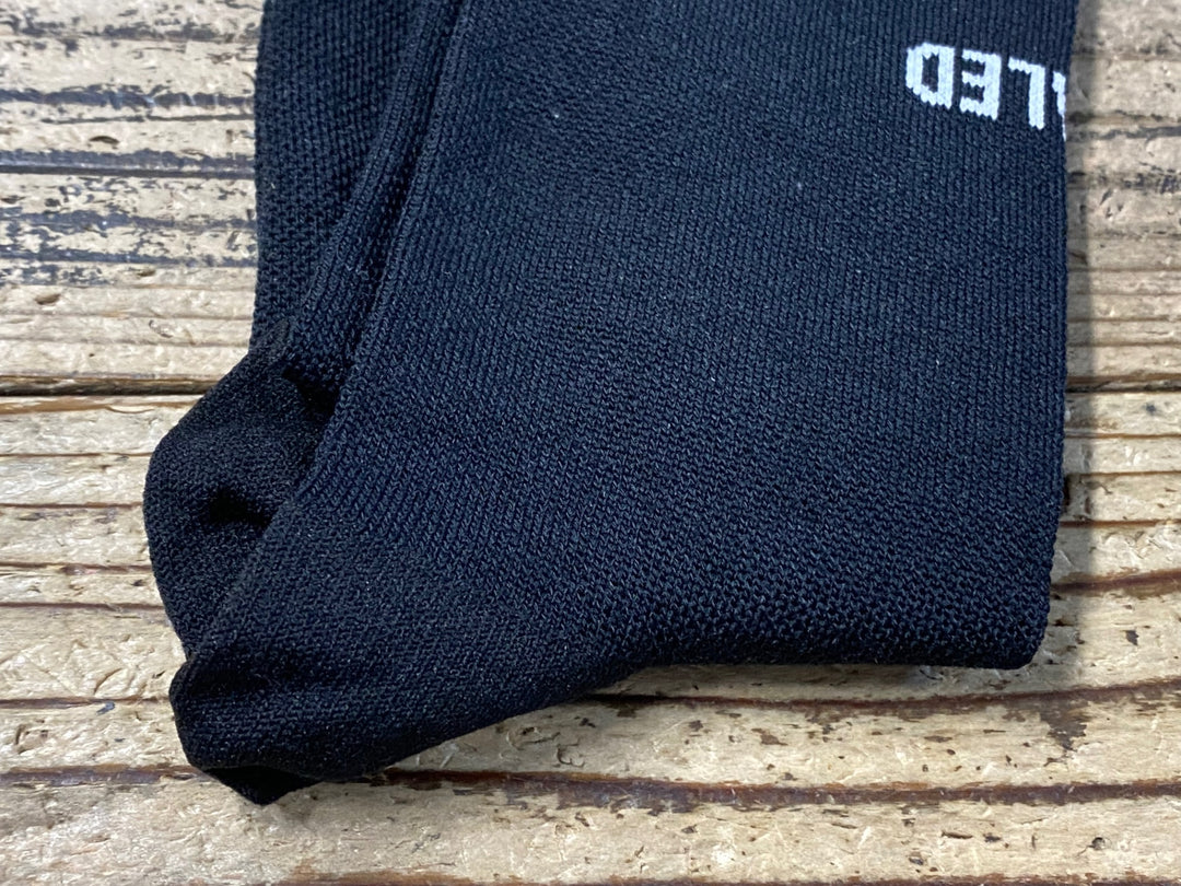 KE428 ペダレッド PEdaLED サイクルソックス 黒 LARGE