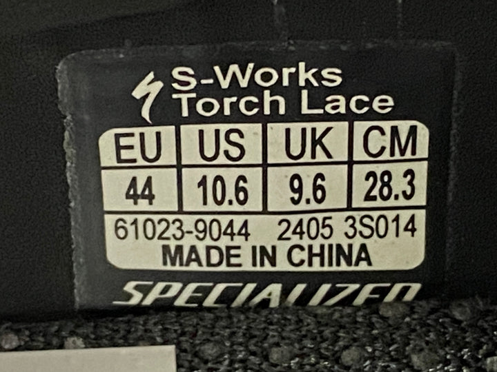 JJ907 スペシャライズド SPECIALIZED S-WORKS TORCH LACE ビンディングシューズ EU44 SPD-SL ブラック