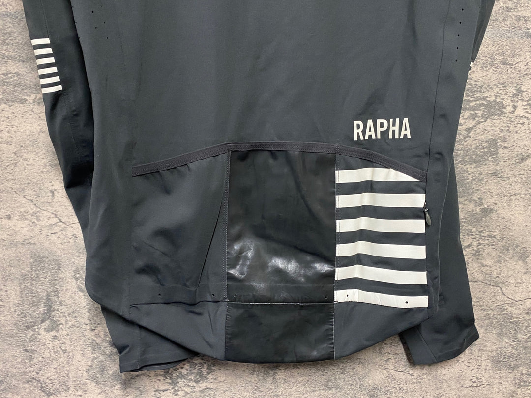 KI007 ラファ Rapha PRO TEAM SOFTSHELL JACKET 長袖 サイクルジャケット グレー M