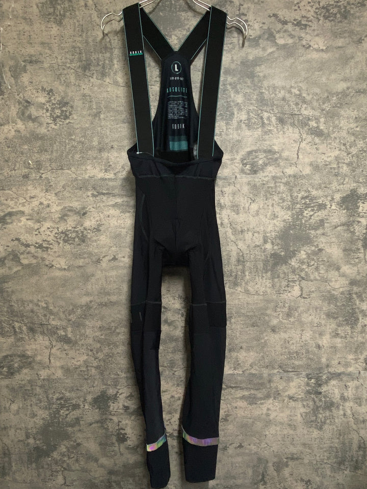 JV268 ゴビック GOBIK ABSOLUTE ビブタイツ 黒 L 裏起毛 ※毛玉