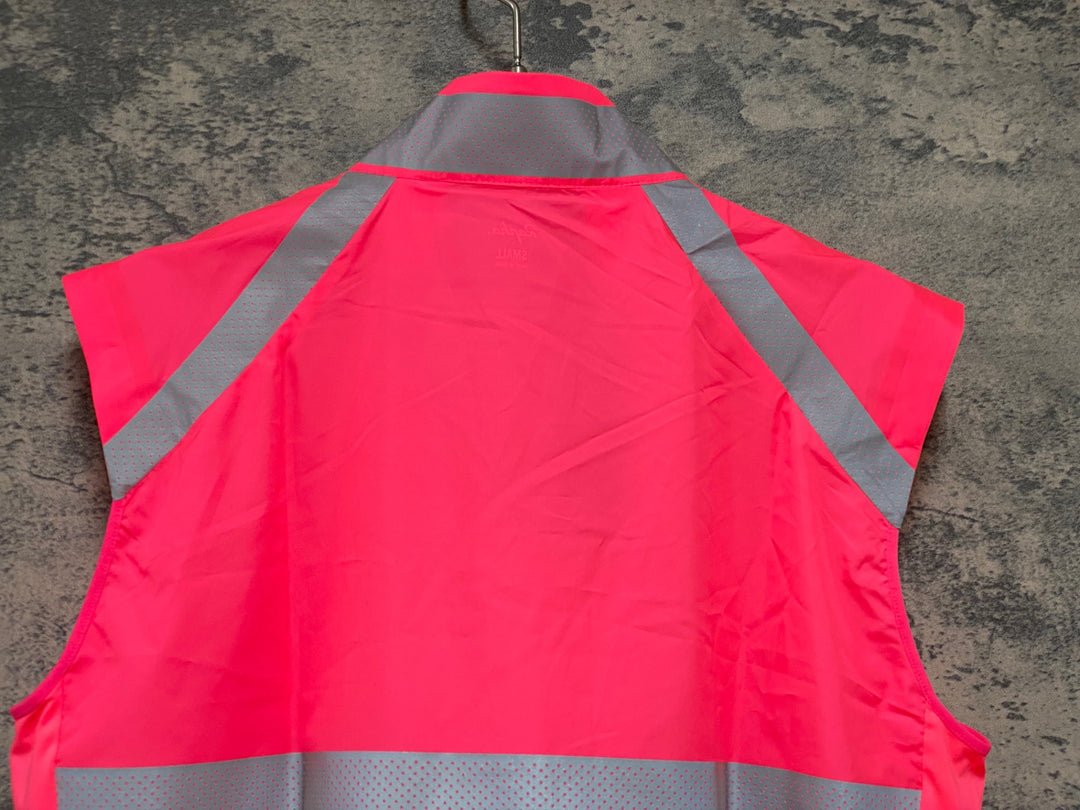 KH994 ラファ Rapha BREVET VISIBILITY GILET サイクルベスト ジレ ピンク S