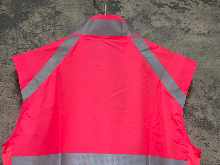 KH994 ラファ Rapha BREVET VISIBILITY GILET サイクルベスト ジレ ピンク S
