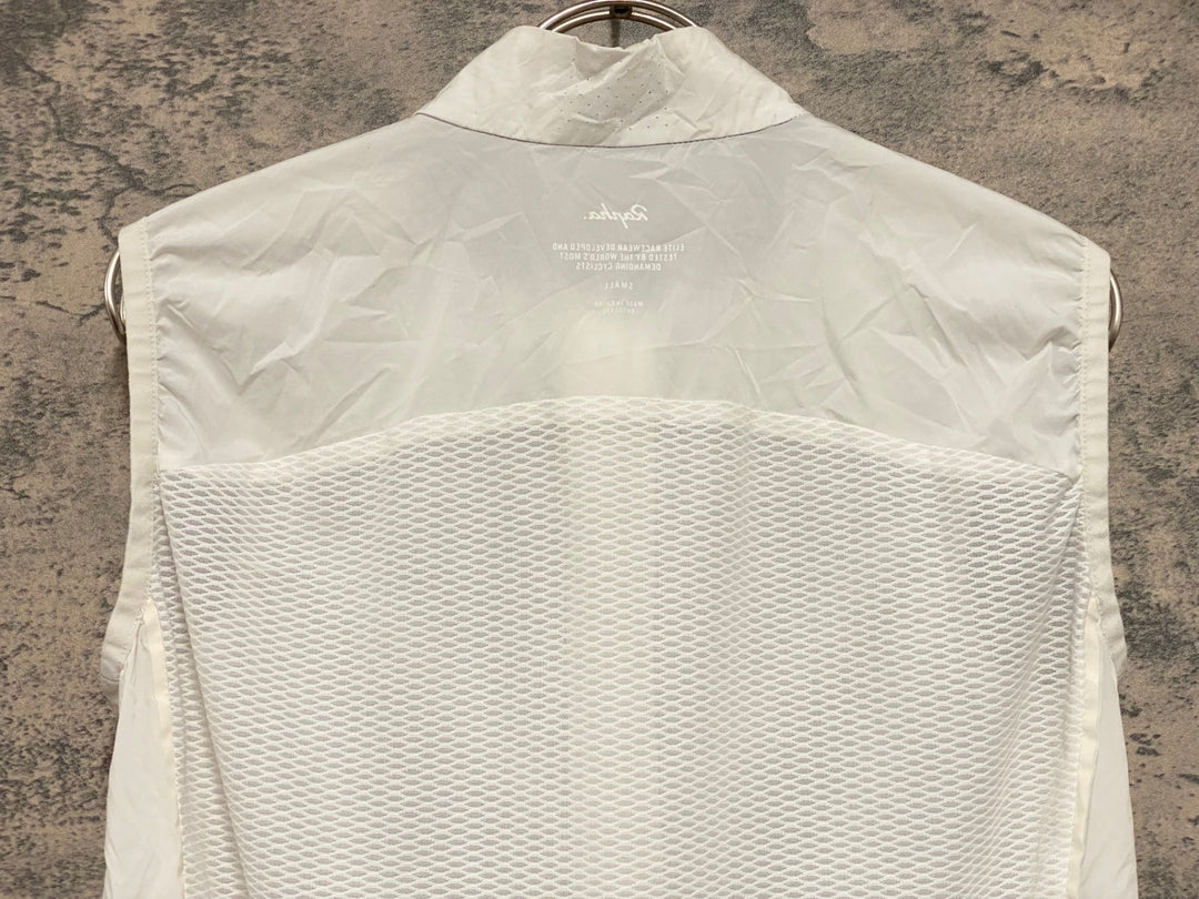 KM417 ラファ Rapha PRO TEAM LIGHTWEIGHT GILET サイクルベスト ジレ 白 S ※破れのためジャンク