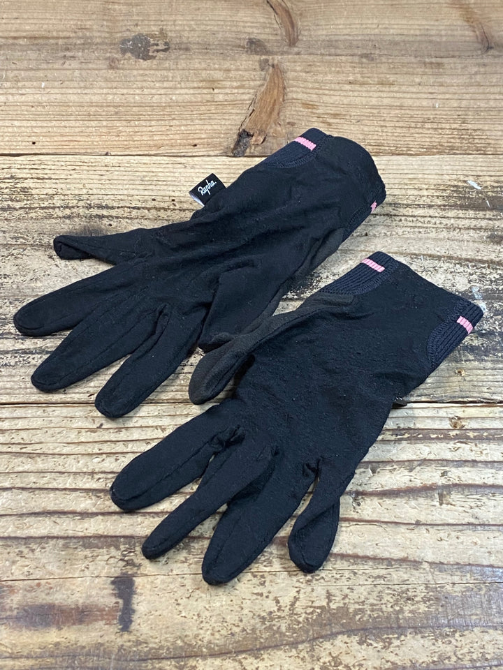JS857 ラファ Rapha 長指 グローブ 黒 M