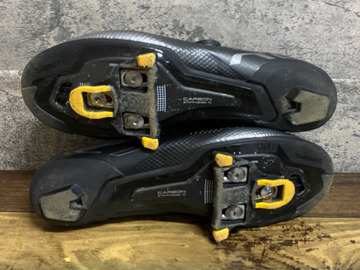 JN806 シマノ SHIMANO RC7 SHRC702M ビンディングシューズ  黒 EU42.5 3穴