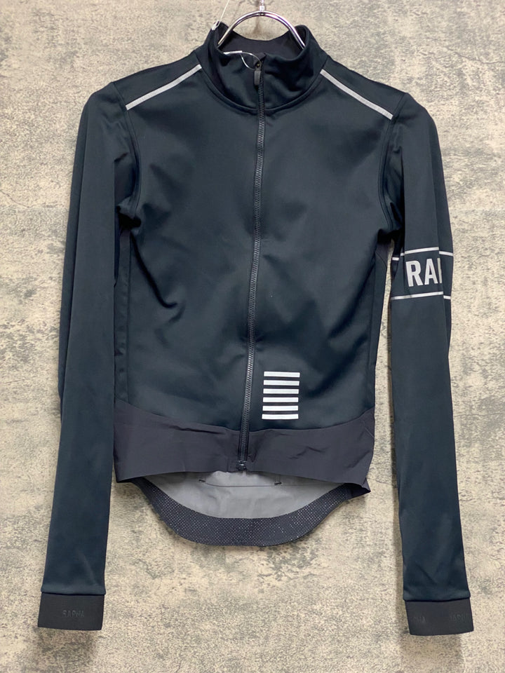JW751 ラファ Rapha PRO TEAM LONG SLEEVE INFINIUM JERSEY 長袖 サイクルジャージ 紺 XS