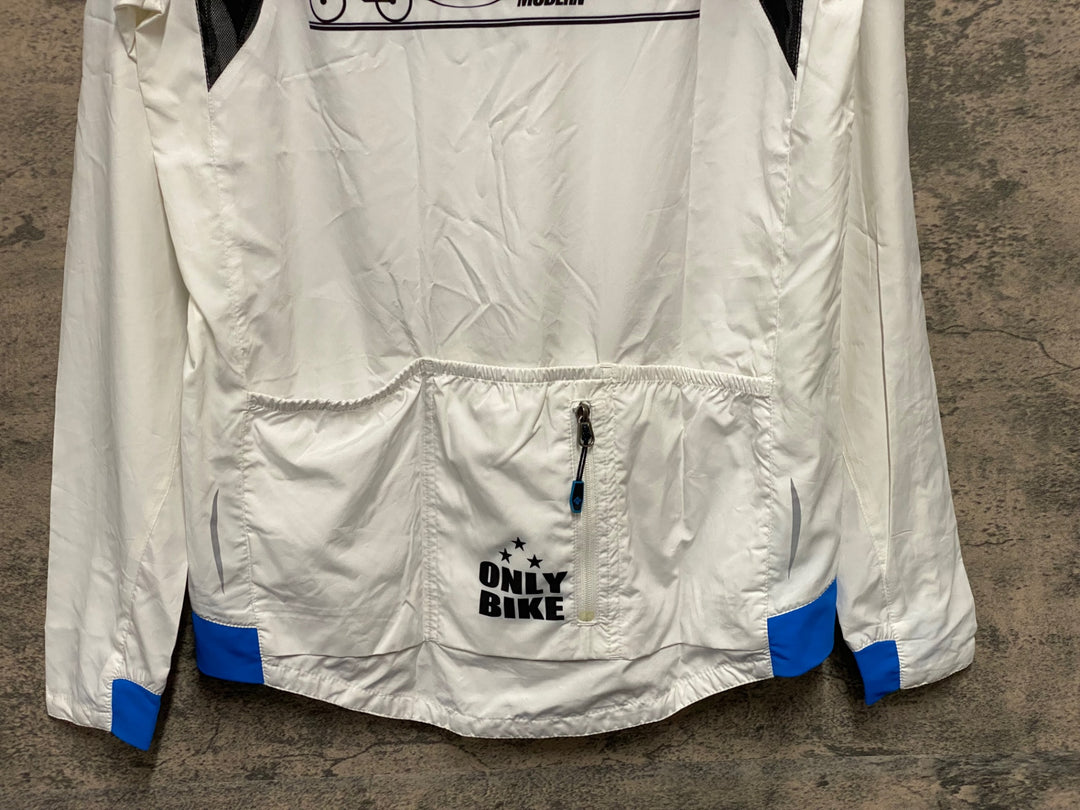 KC993 コロンビア columbia 長袖 ウィンドブレーカー 白 M