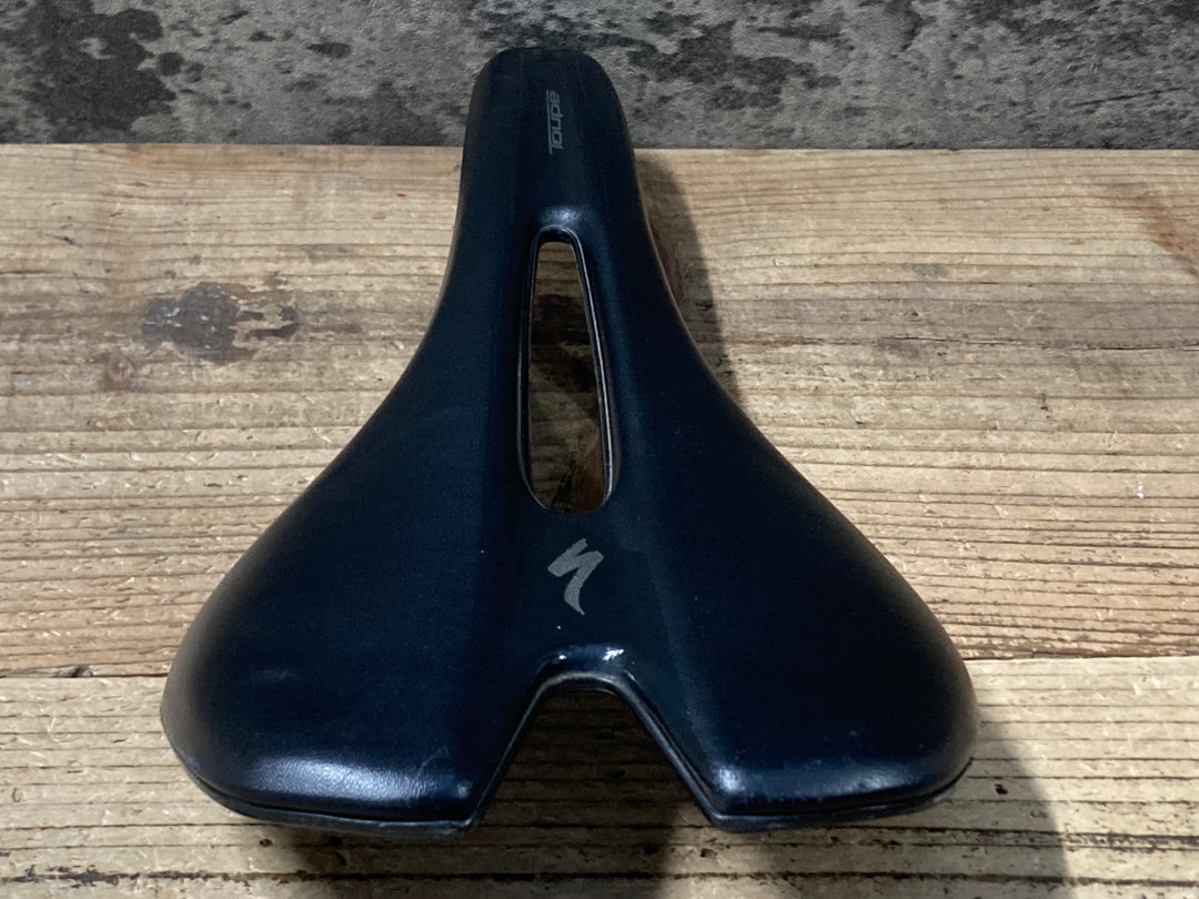 KO822 スペシャライズド SPECIALIZED トゥーぺ TOUPE サドル 黒 Hollow Ti 143mm