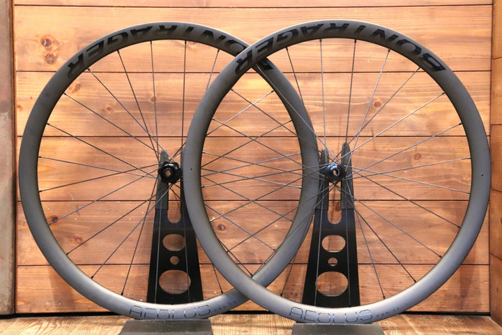 ボントレガー BONTRAGER アイオロス プロ AEOLUS PRO 37 DISC カーボン チューブレスレディ ホイールセット シマノ11S/12S 21C 【東京南麻布店】