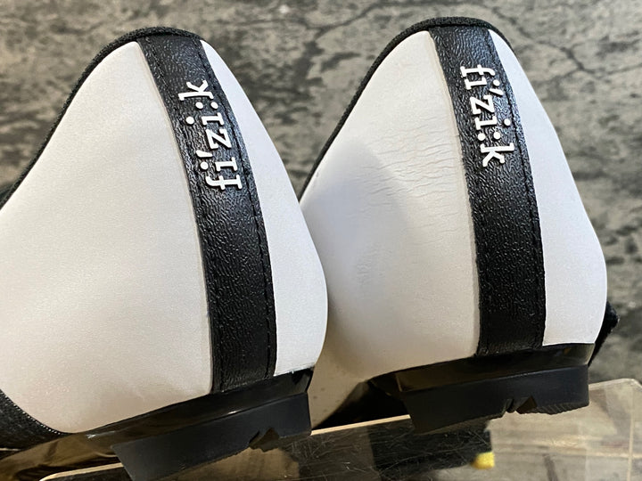 KH102 フィジーク fizik TEMPO POWERSTRAP R5 ビンディングシューズ 白 黒 EU44
