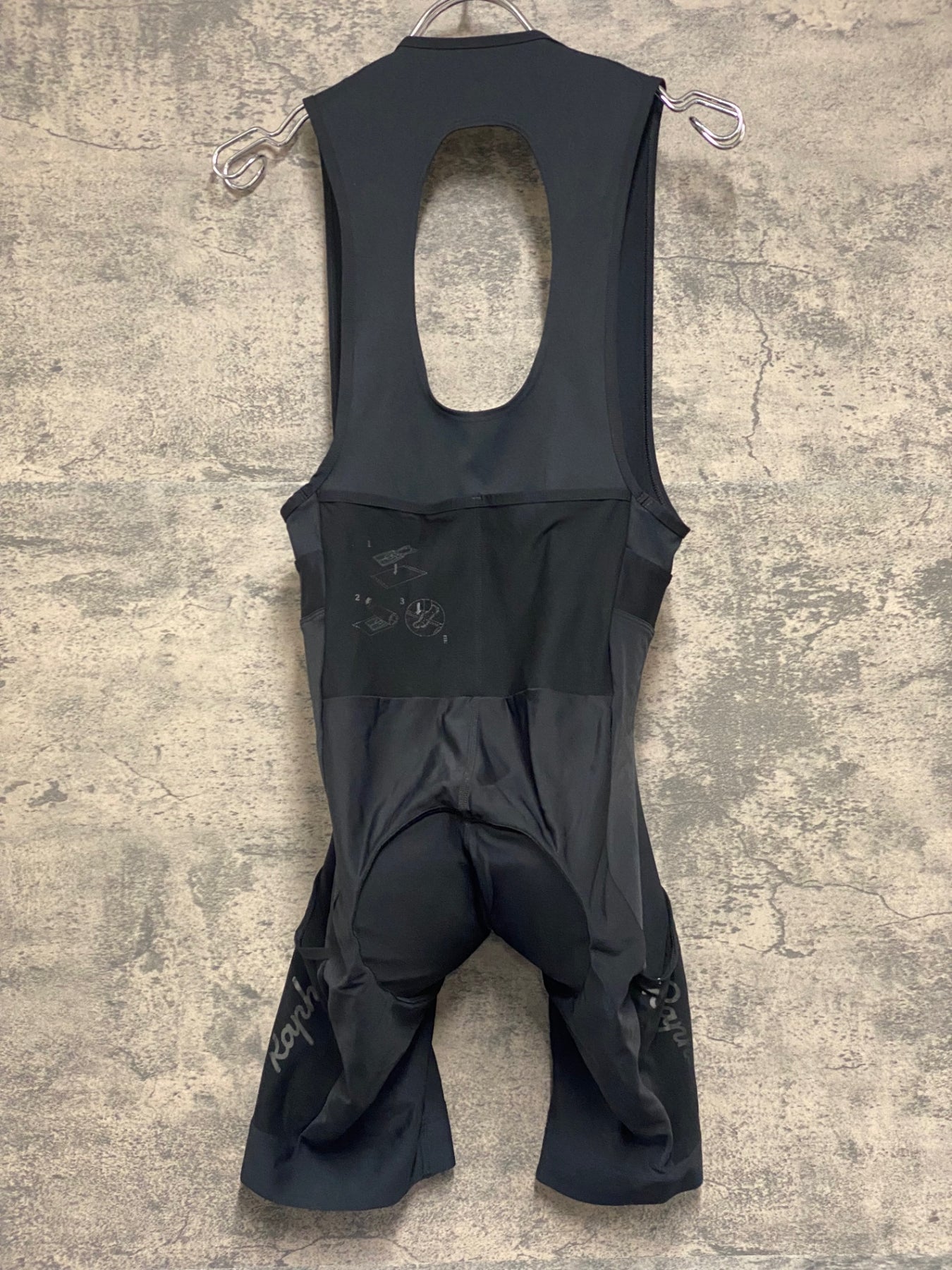 JV415 ラファ Rapha CLASSIC THERMAL BIB SHORTS ビブショーツ 黒 M 裏