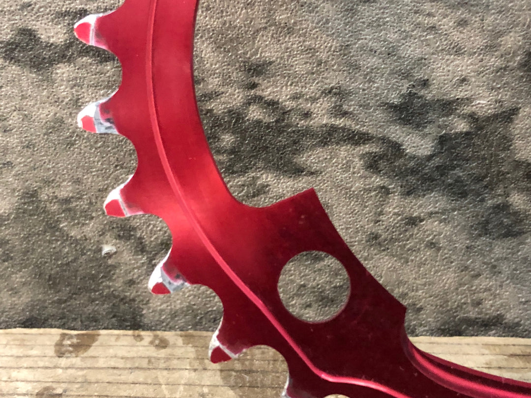 JS566 スミス SMITH バロックギア Baroque Gear チェーンリング 34T ±2 90° C 赤