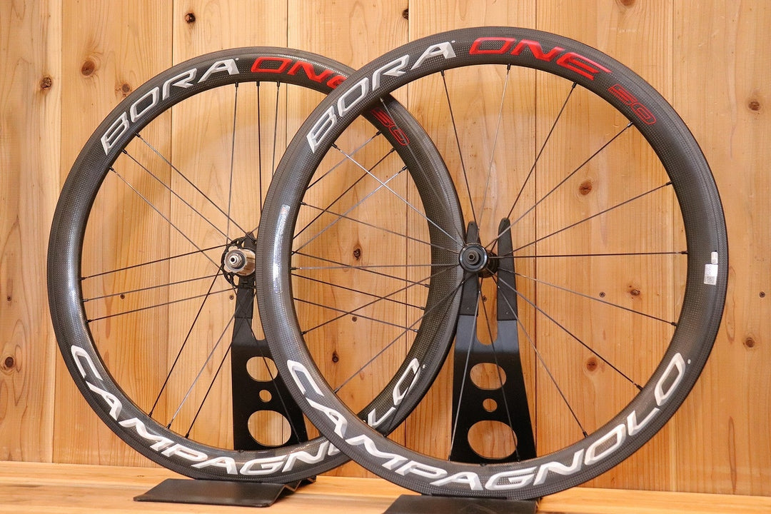 カンパニョーロ CAMPAGNOLO ボーラ BORA ONE 50 カーボン クリンチャー ホイールセット シマノ 11S/12S 17C 【芦屋店】