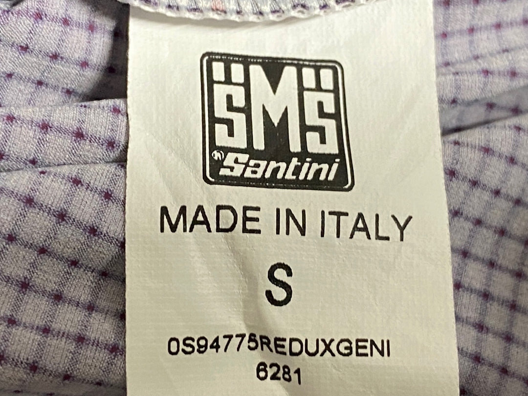 JO871 サンティーニ Santini 半袖 サイクルジャージ パープル ドット S