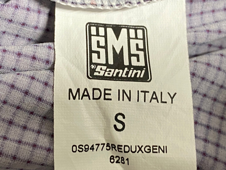 JO871 サンティーニ Santini 半袖 サイクルジャージ パープル ドット S