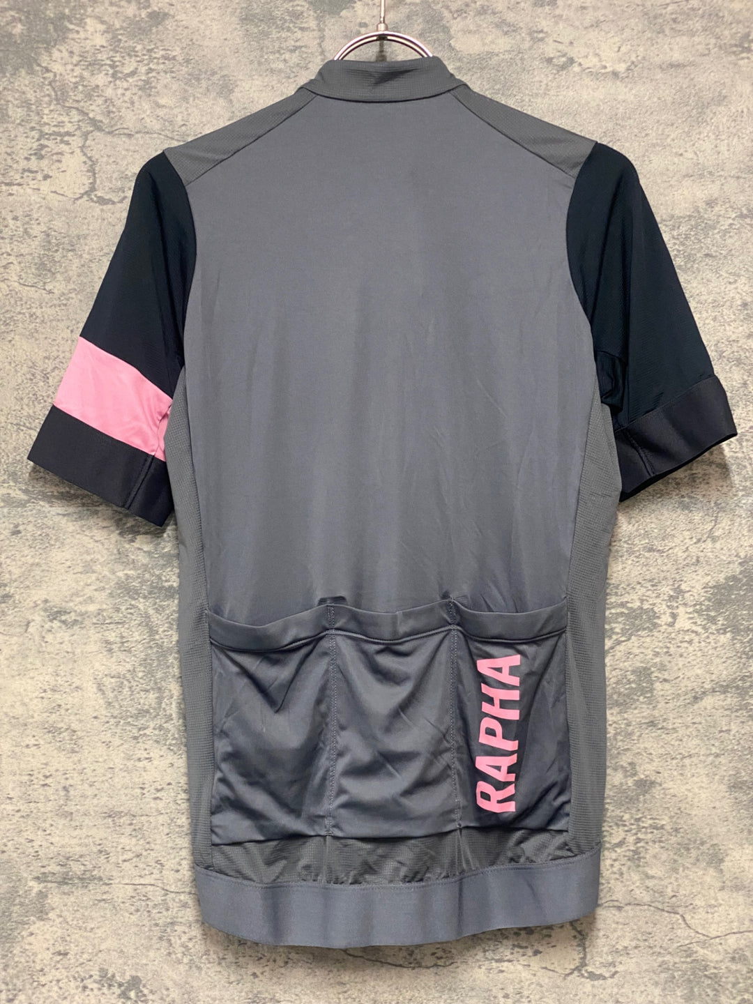 KH661 ラファ Rapha PRO TEAM TRAINING JERSEY 半袖 サイクルジャージ グレー S