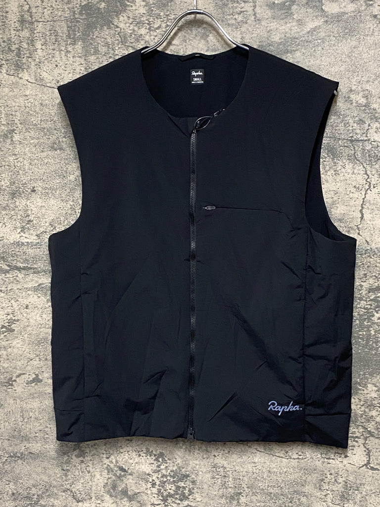 JG780 ラファ Rapha MEN'S INSULATED VEST サイクルベスト ジレ 黒 S