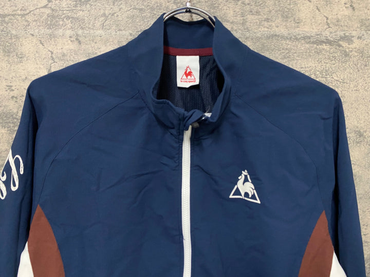 KC988 ルコックスポルティフ le coq sportif 長袖 ウィンドブレーカー 紺 L