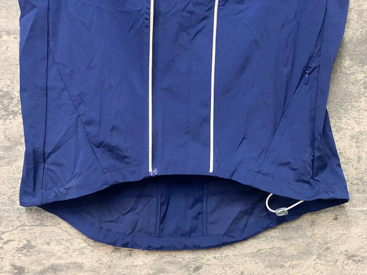 KM917 ラファ Rapha CLASSIC GILET サイクルベスト ジレ 紺 M ドローコード破損