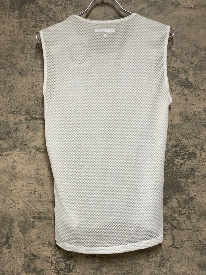 KE514 カステリ CASTELLI ノースリーブ ベースレイヤー 白 M