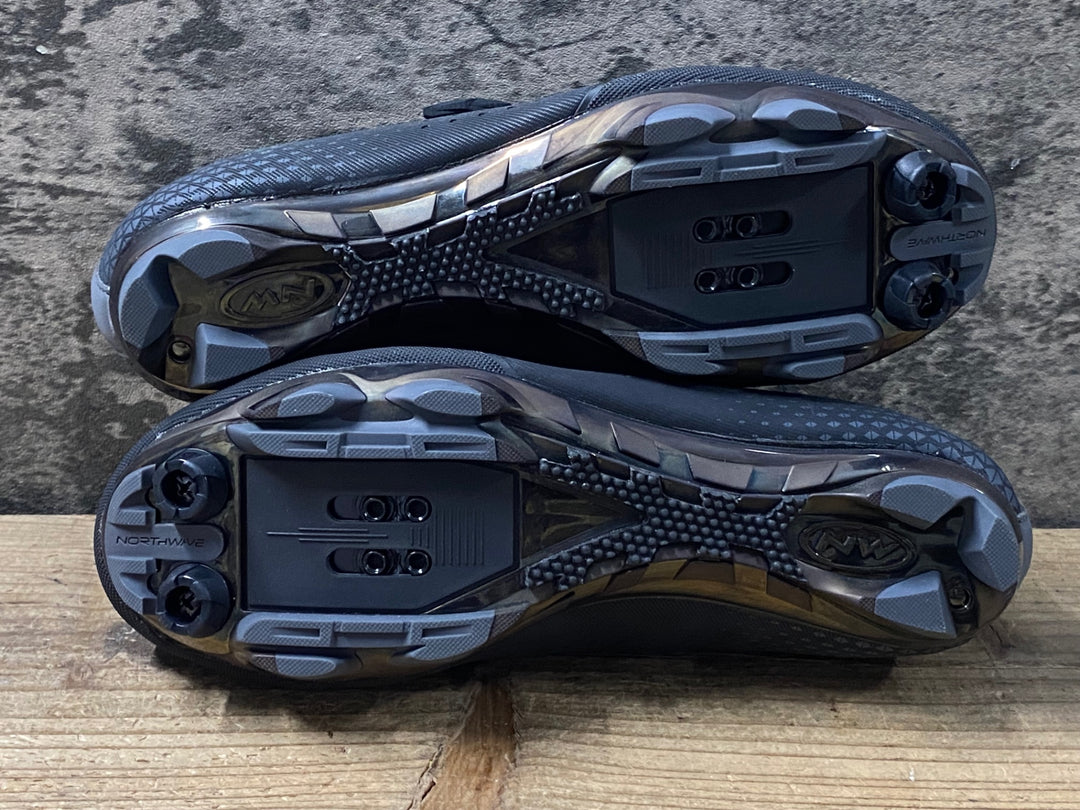 KO708 ノースウェーブ NORTHWAVE ORIGIN PLUS 2 ビンディングシューズ 黒 EU39 2穴