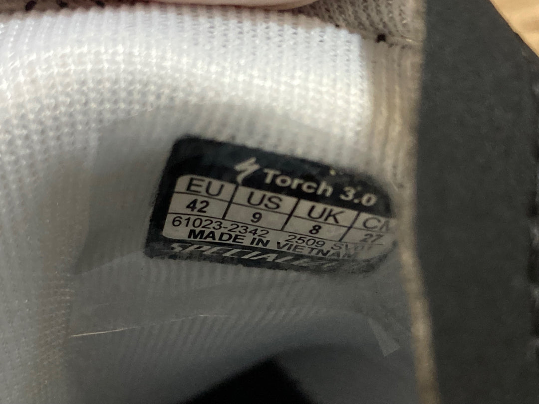 KB952 スペシャライズド SPECIALIZED トーチ TORCH 3.0 ビンディングシューズ SPD-SL EU42 白