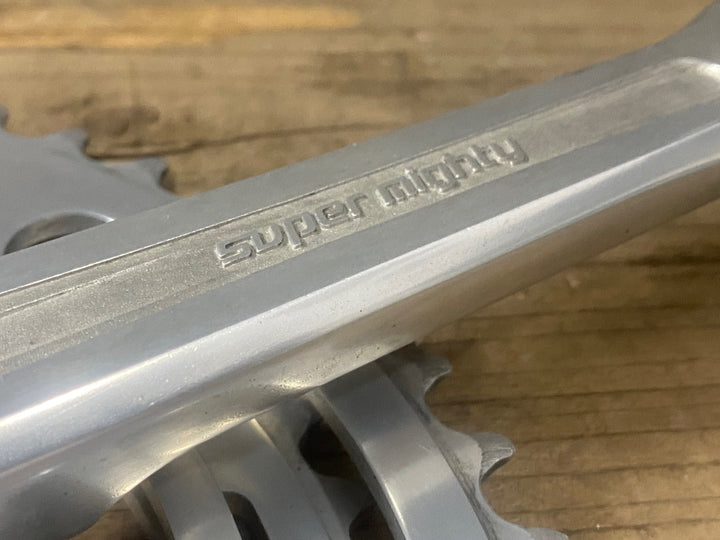 KB661 スギノ SUGINO SUPER MIGHTY クランクセット 49/43T 165mm