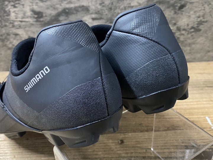 KJ341 シマノ SHIMANO XC3 SHXC300M ビンディングシューズ 黒 EU43