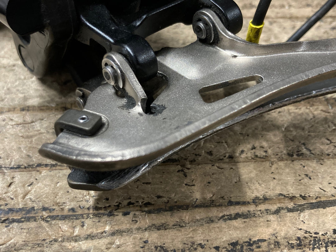 JO240 カンパニョーロ CAMPAGNOLO レコード RECORD 11 FD12-RE28EPS フロントディレイラー 直付 EPS ※ケーブルジャンク