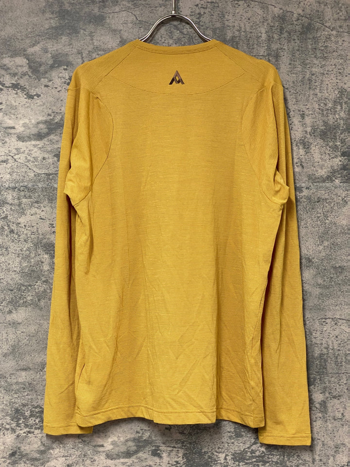 KK251 セブンメッシュ 7MESH Hommes 長袖 Tシャツ マスタード S