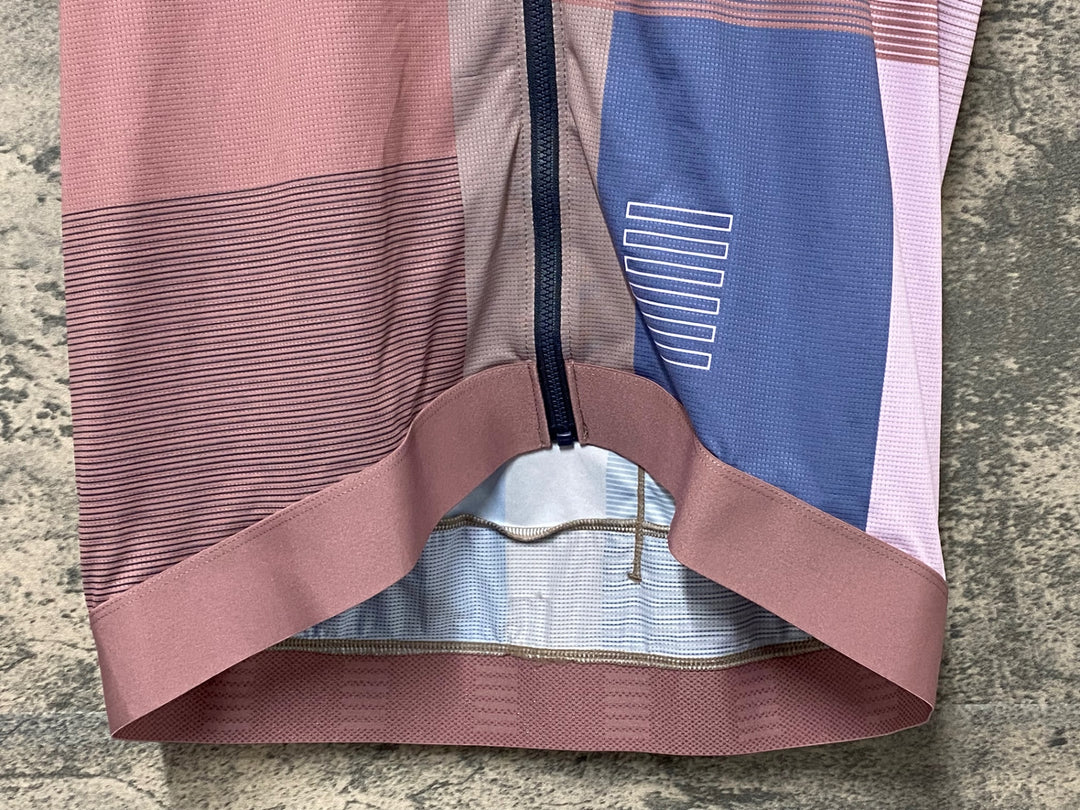 JH258 ラファ Rapha TIME PRO TEAM TRAINING JERSEY 半袖 サイクルジャージ 総柄 XL