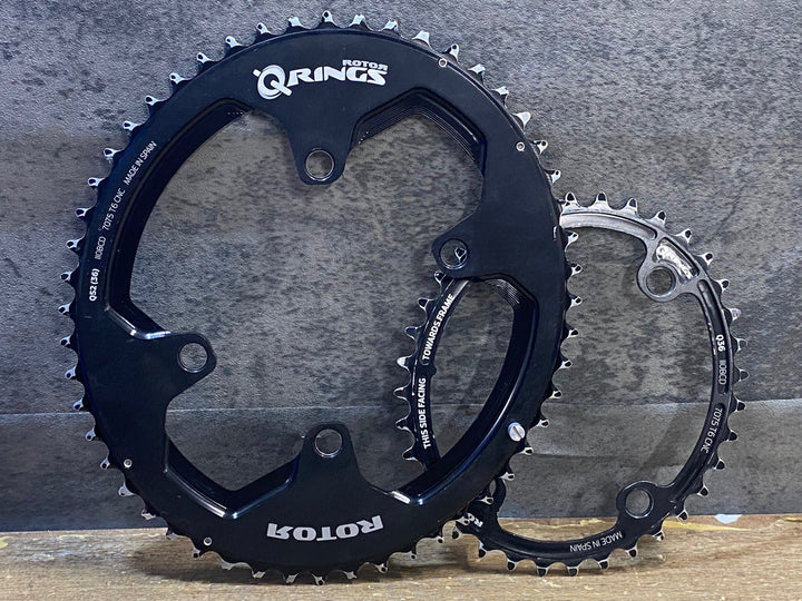 JR682 ローター ROTOR Q-RINGS 52/36T 楕円チェーンリング BCD110