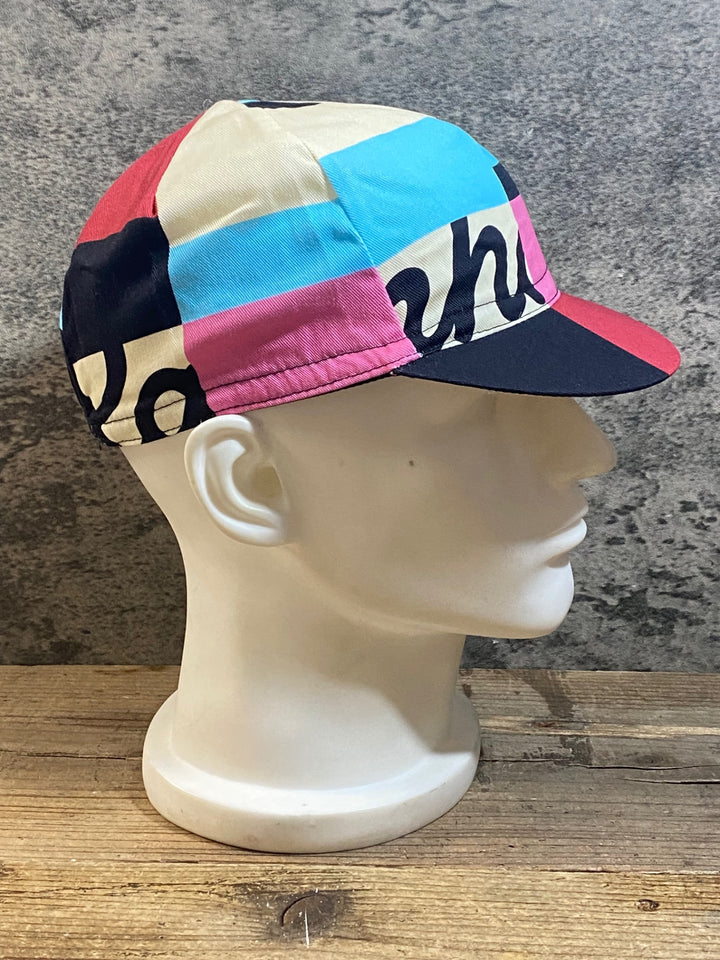 KC693 ラファ Rapha CROSS CAP サイクルキャップ 黒 水 ピンク ONESIZE 未使用