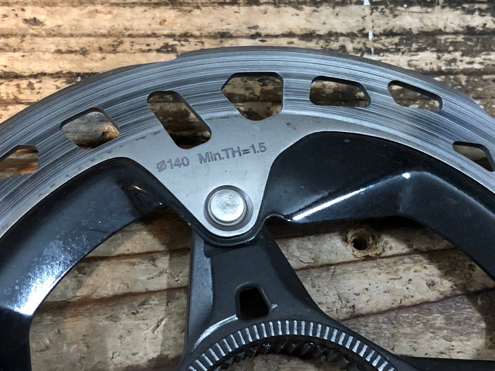 JT483 シマノ SHIMANO RT-MT900 ディスクブレーキローター 2枚セット Φ160/Φ140 厚さ1.65mm/1.65mm