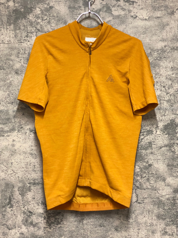 KO573 セブンメッシュ 7MESH ASHLU MERINO JERSEY 半袖 サイクルジャージ オレンジ M